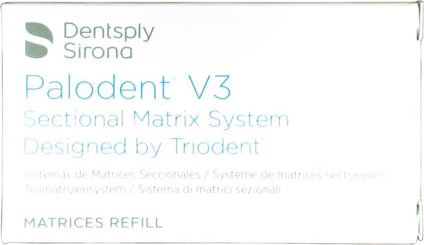 Palodent® V3 Teilmatrizensystem Packung 50 V3 Matrizen 6,5 mm