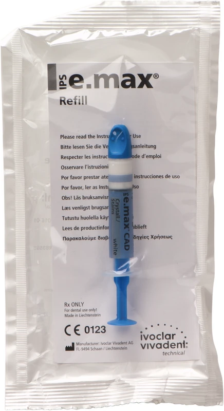 IPS e.max CAD Crystallization Spritze 1 g Crystallization Stains white