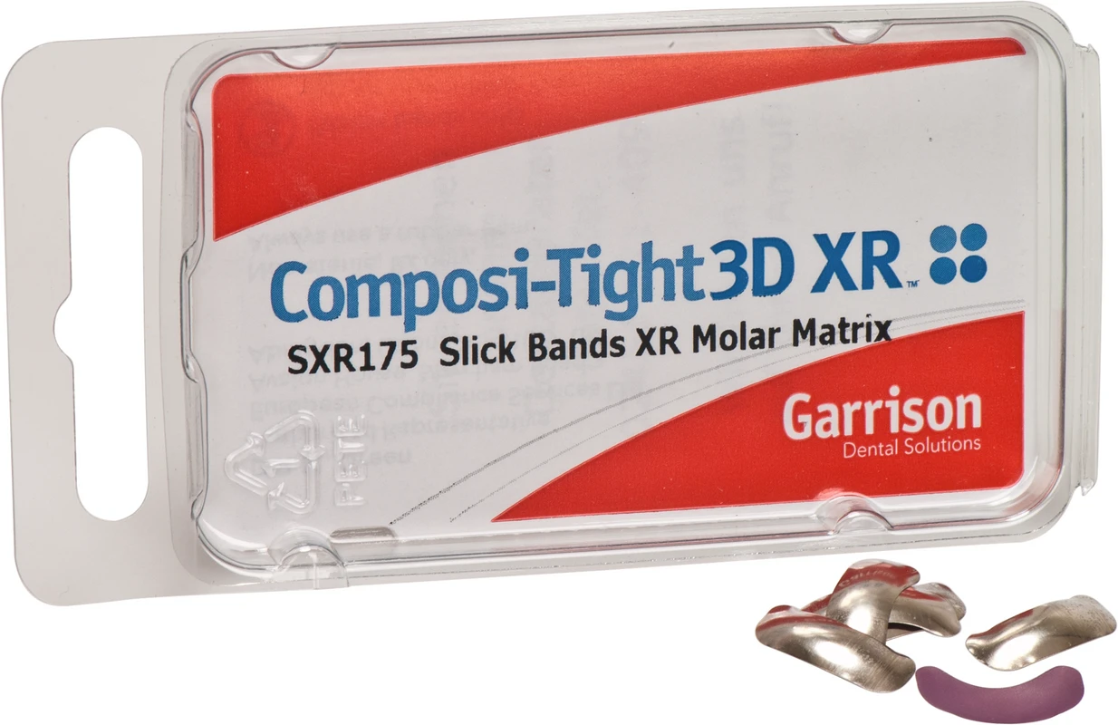 Composi-Tight® XR Slick Bands™ Nachfüllpackung 100 Bänder lila, mittel