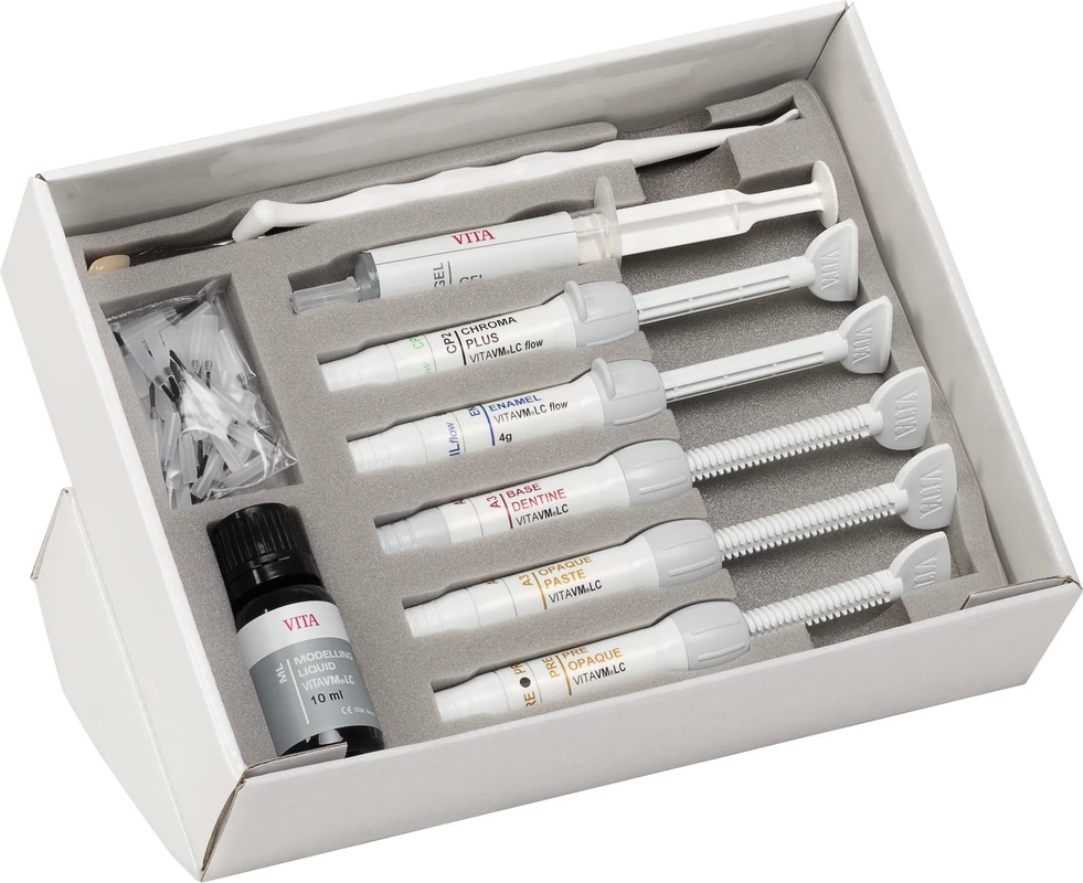 VITA VM® LC classical A1-D4® Combi Test Kit A3 Einfarben-Sortiment für die ersten Tests (DENTINE - paste / ENAMEL &amp; Zusatzmassen flow)