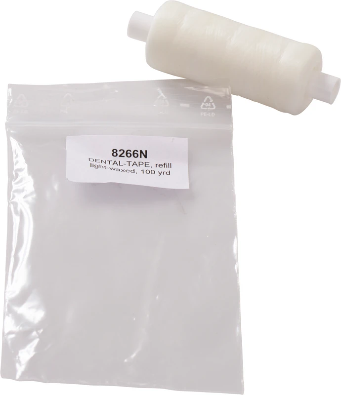 DENTAL-TAPE Nachfüllpackung 1 Rolle 100 yard leicht gewachst