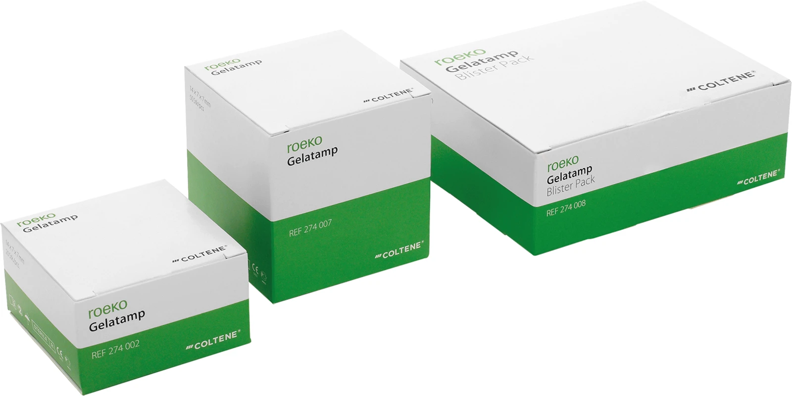roeko Gelatamp Packung 20 Stück 14 x 7 x 7 mm