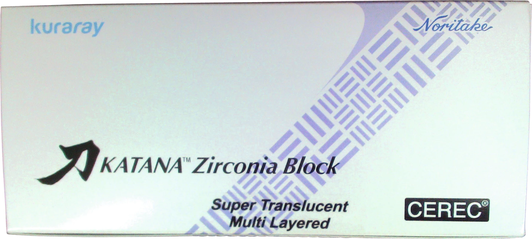 KATANA™ Zirconia Block Packung 2 Stück Größe 14Z L, D2
