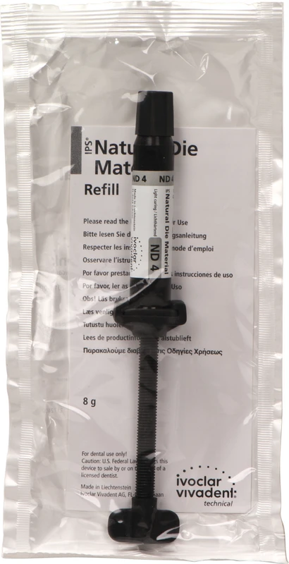 IPS Natural Die Material Spritze 8 g Paste ND4 IPS Natural Die Material Ivoclar Vivadent