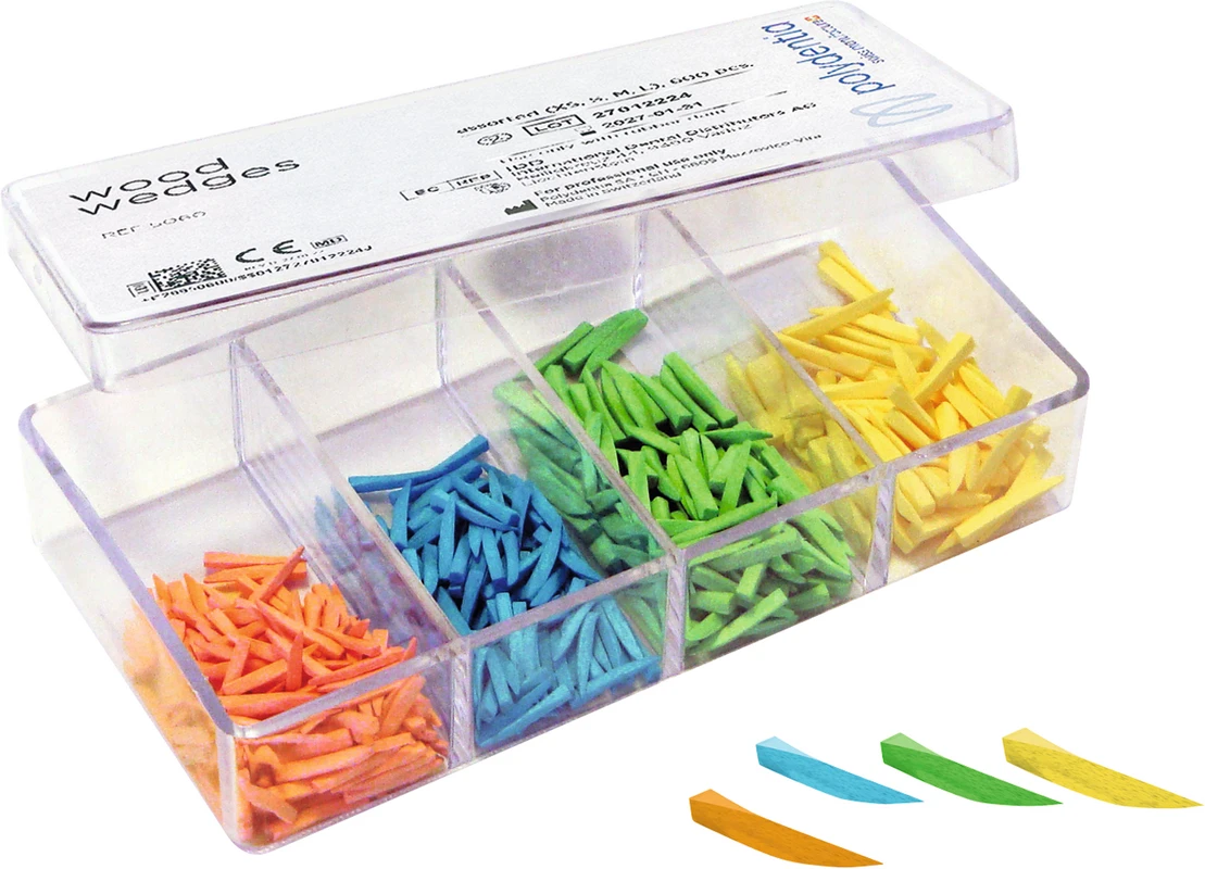 Interdentalkeile Ahornholz Kit 600 Stück sortiert