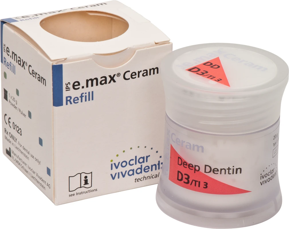 IPS e.max® Ceram Packung 20 g deep dentin D3