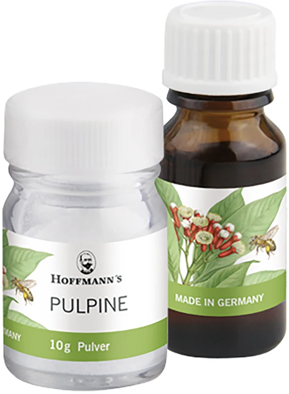 HOFFMANN´S PULPINE Flasche 10 g Pulver HOFFMANN´S PULPINE Hoffmann Dental Manufaktur