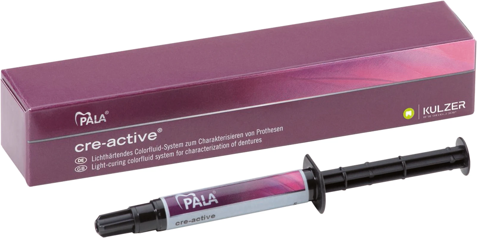 PALA® cre-active® Refill Packung 3 g Spritze gingiva clear