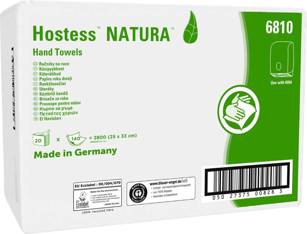 SCOTT® Handtücher Karton 2.800 Tücher 25 x 33 cm, C-Falz, Natura
