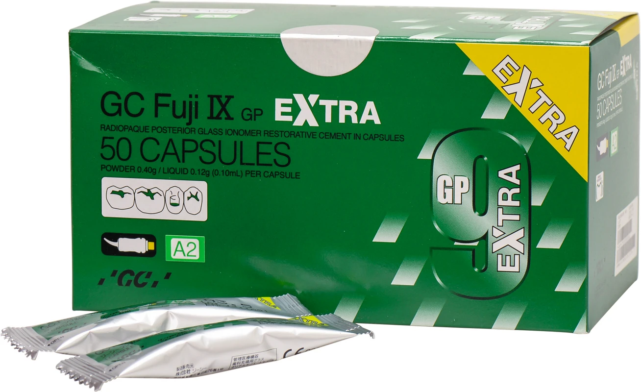 GC Fuji XP GP EXTRA Packung 50 x 0,14 ml Capsule A2