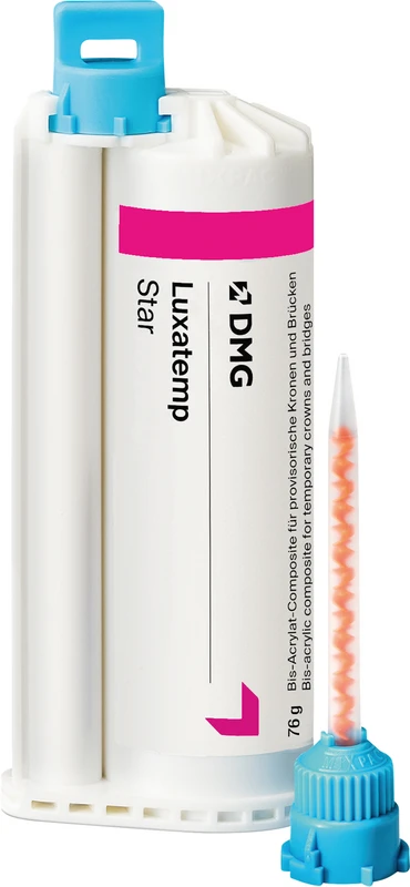 Luxatemp® Star Packung 76 g Doppelkartusche B1, 15 Automix Tips