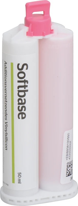 Softbase Kartusche 50 ml rosa transluzent
