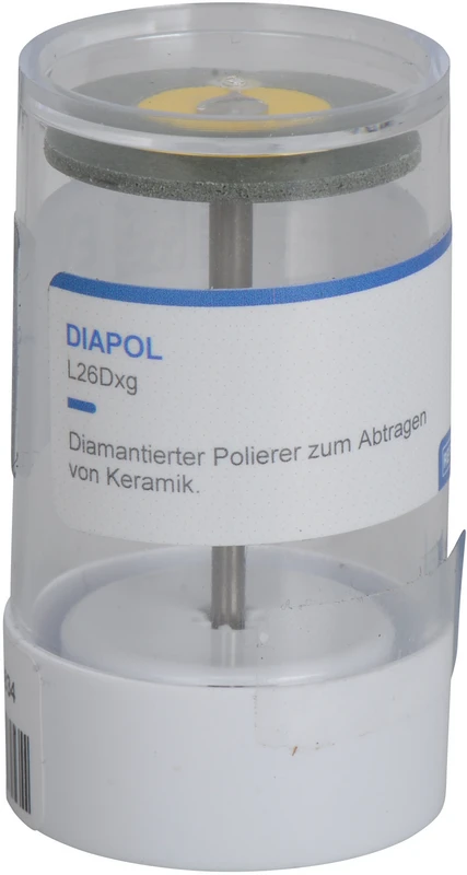 EVE DIAPOL® Stück dunkelgrün sehr grob, HP, Figur Linse, 26 x 2 mm