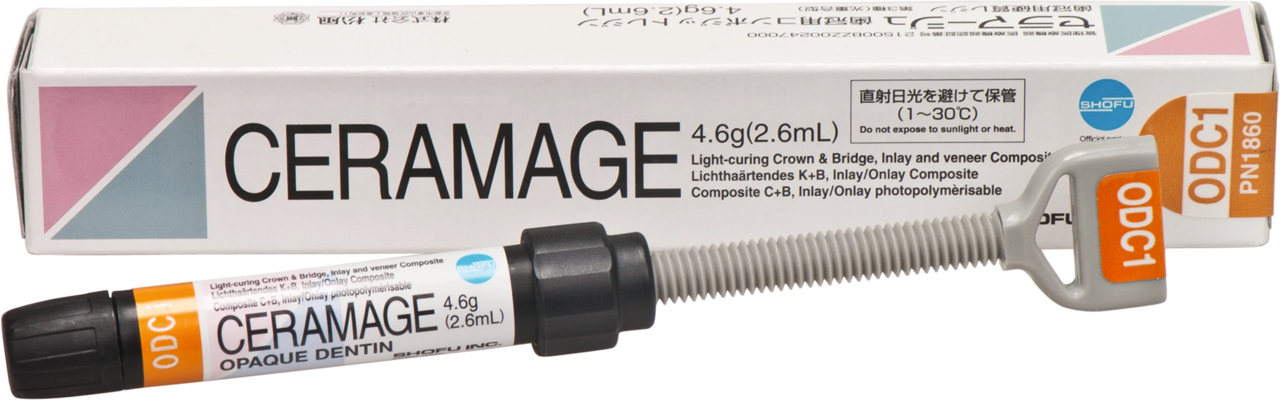 CERAMAGE Spritze 4,6 g opaque dentin C1 CERAMAGE SHOFU