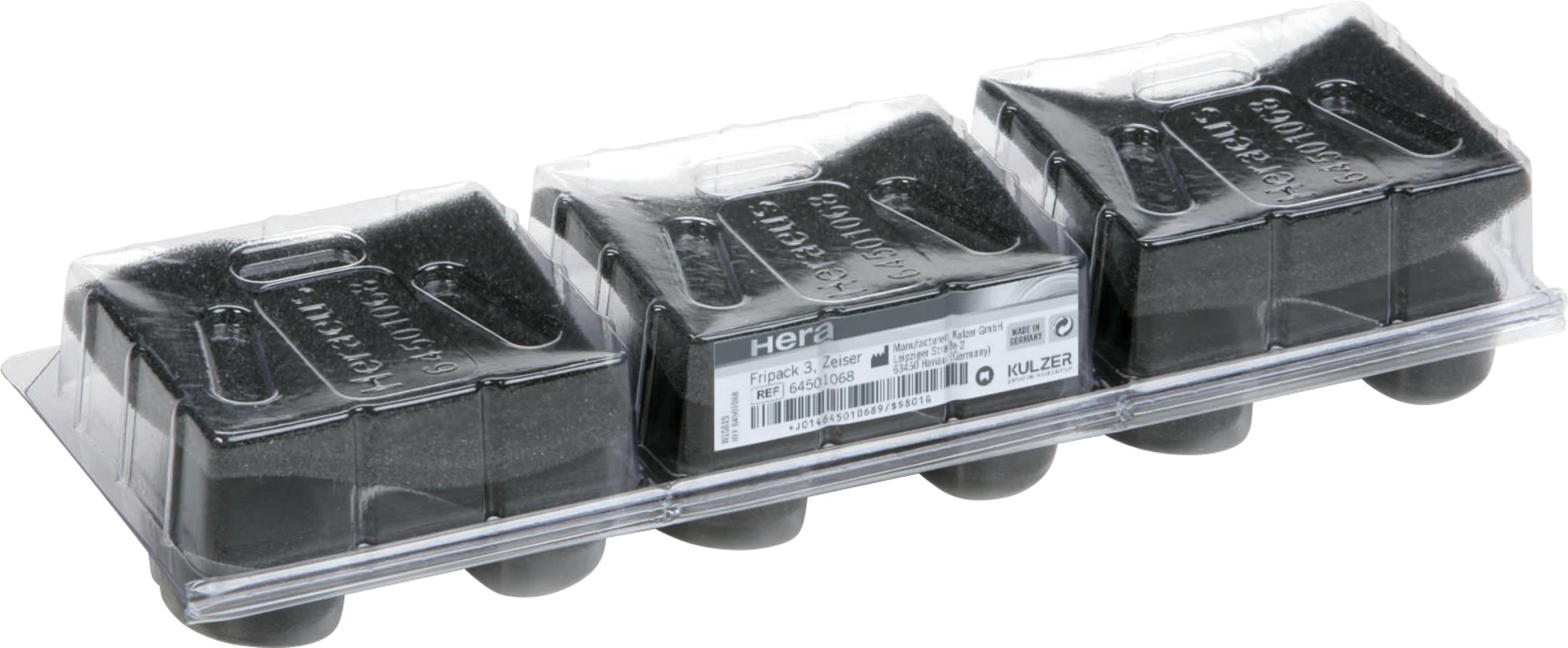 Fripack 3 Packung 3 Stück rechteckig