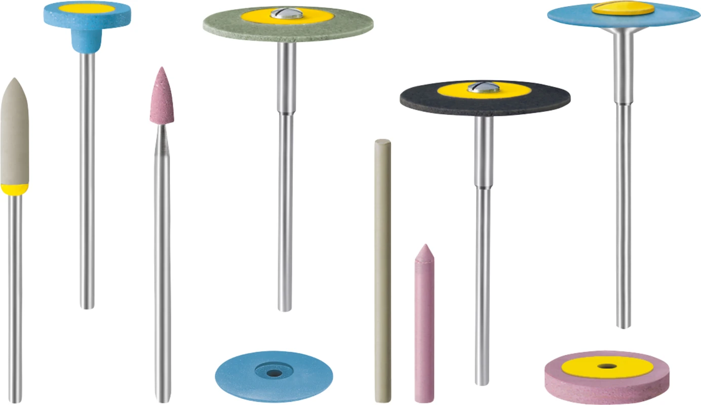 EVE DIAPOL® Packung 10 Stück blau grob, HP, Figur Linse, 26 x 2 mm EVE DIAPOL® EVE Ernst Vetter