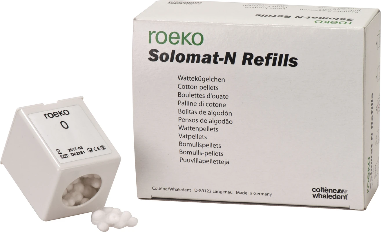 ROEKO Solomat-N Nachfüllpackung 6 Dosen Ø 4,8 mm, Größe 0