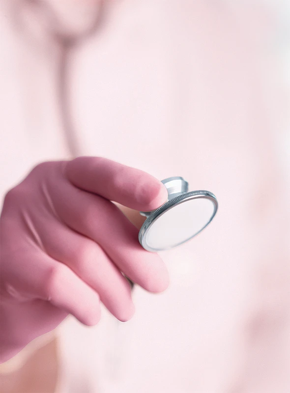 MICRO-TOUCH® NITRAFREE™ Packung 100 Stück puderfrei, rosa, L