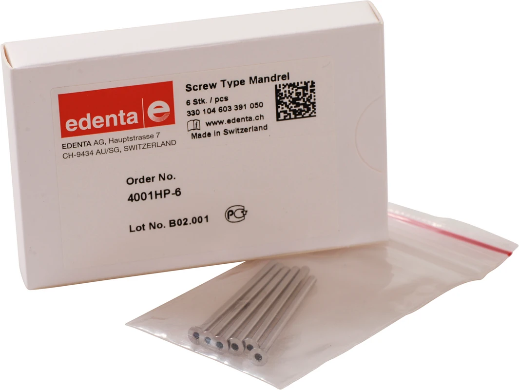 Schraubmandrelle 303 Packung 6 Stück HP, 3 mm, ISO 050