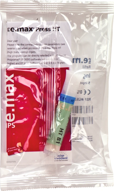IPS e.max® Press Packung 5 Rohlinge HT C3