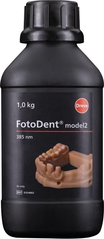 FotoDent® model 2 Flasche 1 kg 385 nm, beige-opak