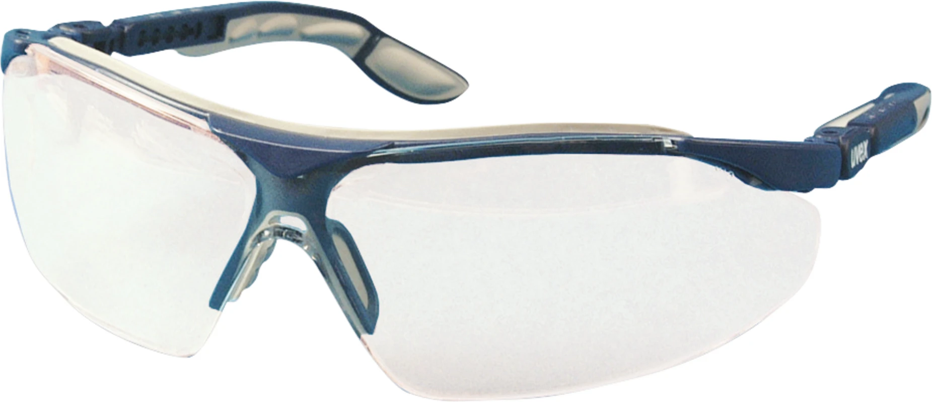 Hager iSpec® Comfort Fit Stück Brille, Fassung blau/grau, Scheibe transparent