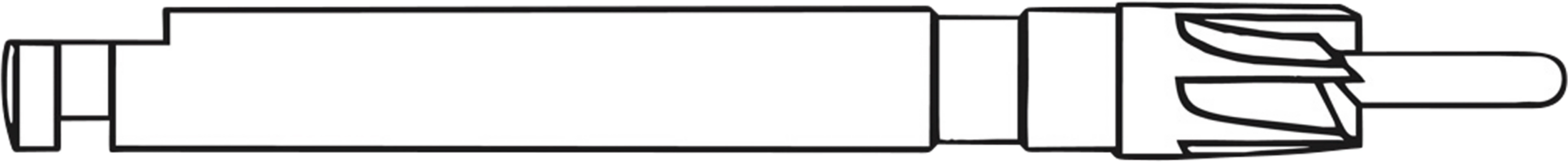 Dalbo®-Rotex® Stück Senkfräser nach Prof. Brunner, weiß Größe 1