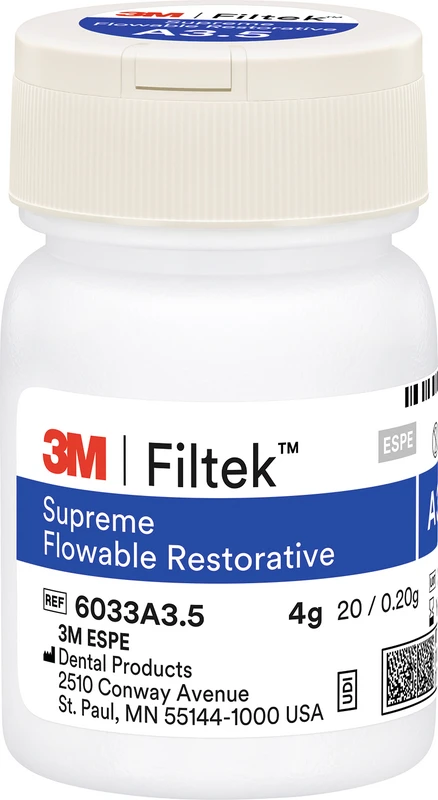 Filtek™ Supreme Flowable Packung 20 x 0,2 g Kapsel A3,5