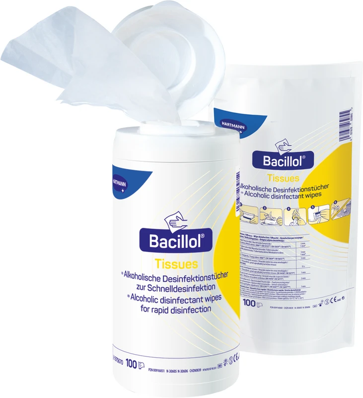 Bacillol® Tissues Beutel 100 Stück 225 x 139 mm