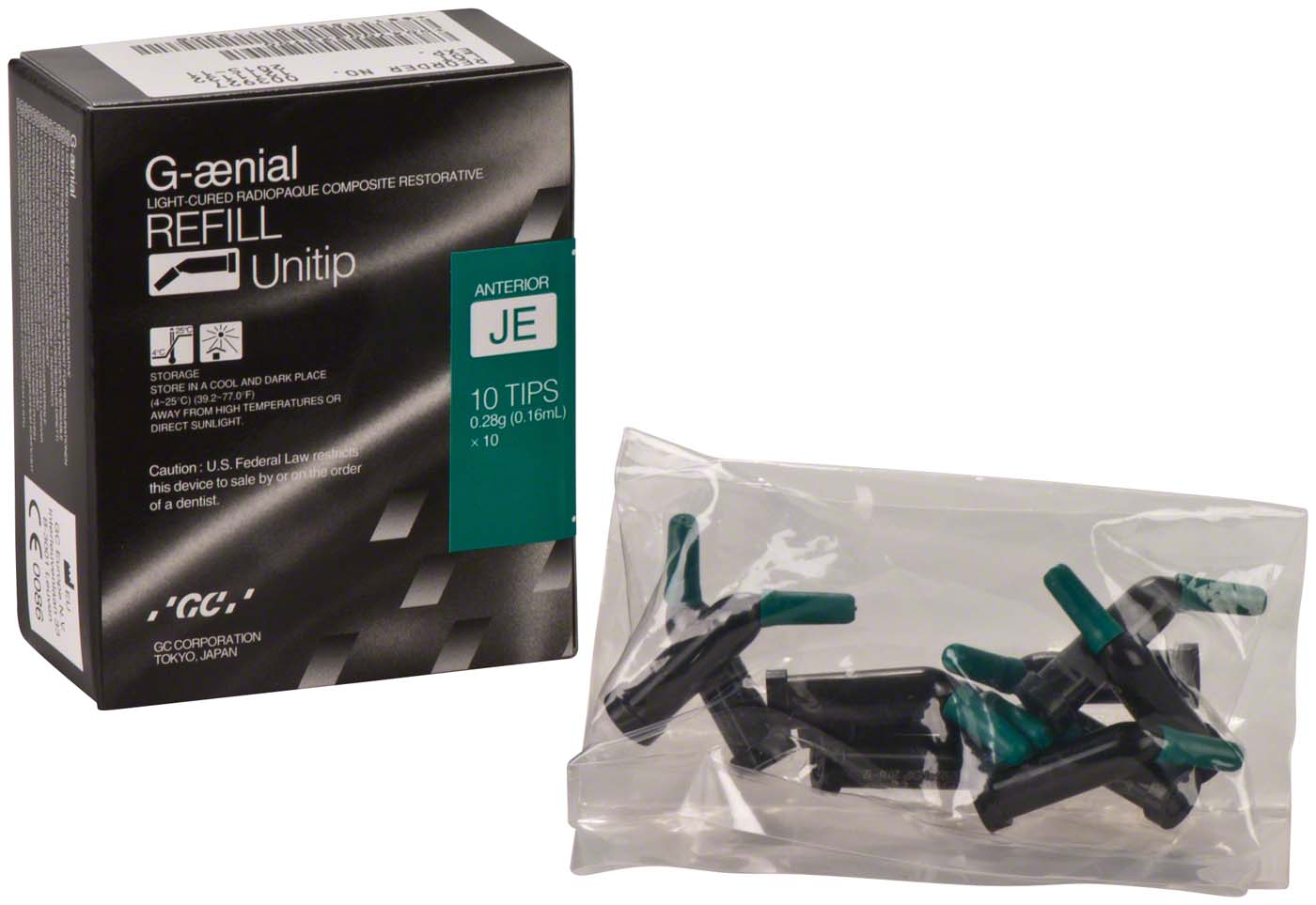 GC G-ænial® Packung 10 x 0,28 g Unitip Anterior JE GC G-ænial® GC