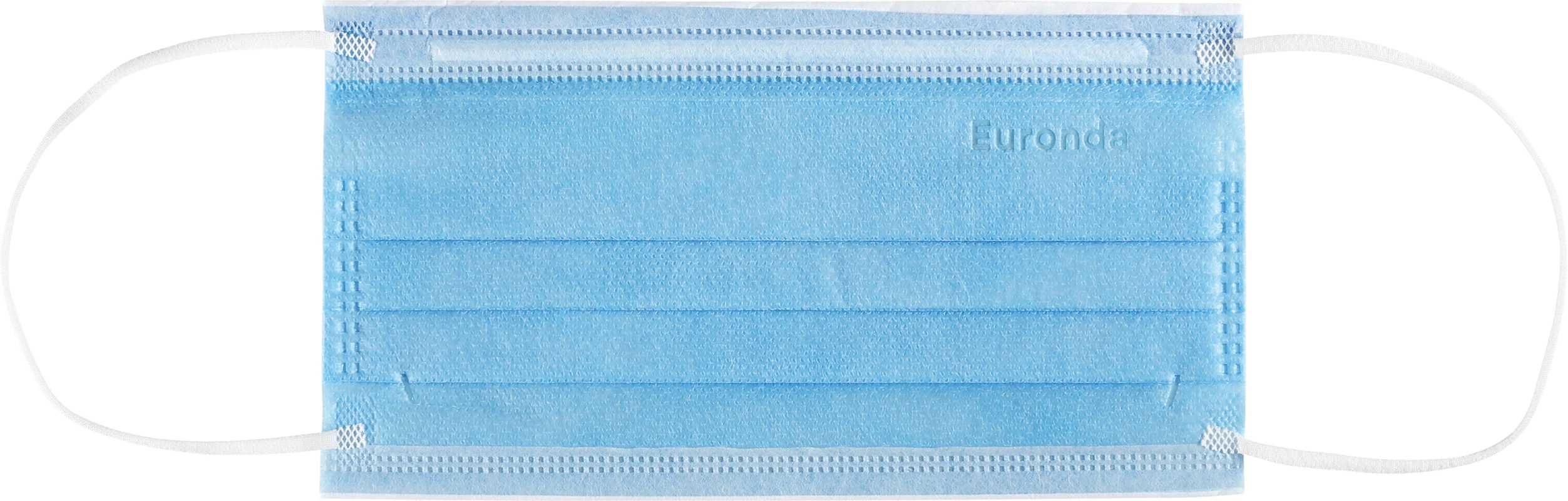 Monoart® Mundschutz Protection 4 Sensitive Box 50 Stück blau