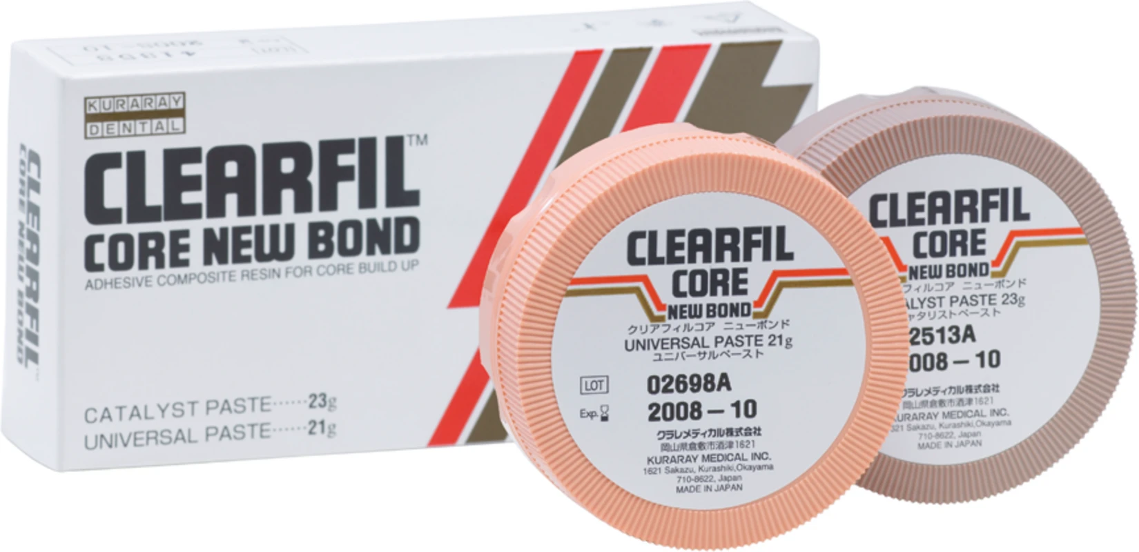 CLEARFIL™ CORE Packung 21 g Universalpaste, 23 g Katalysatorpaste CLEARFIL™ CORE Kuraray Noritake