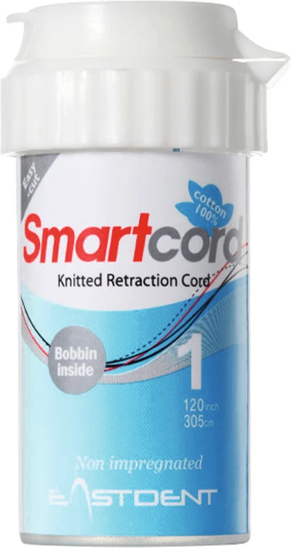 Smartcord Retraktionsfaden Dose 305 cm Größe 1, gestrickt