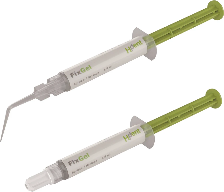 FixGel Doppelpackung 2 x 3,5 ml Spritze FixGel HPdent