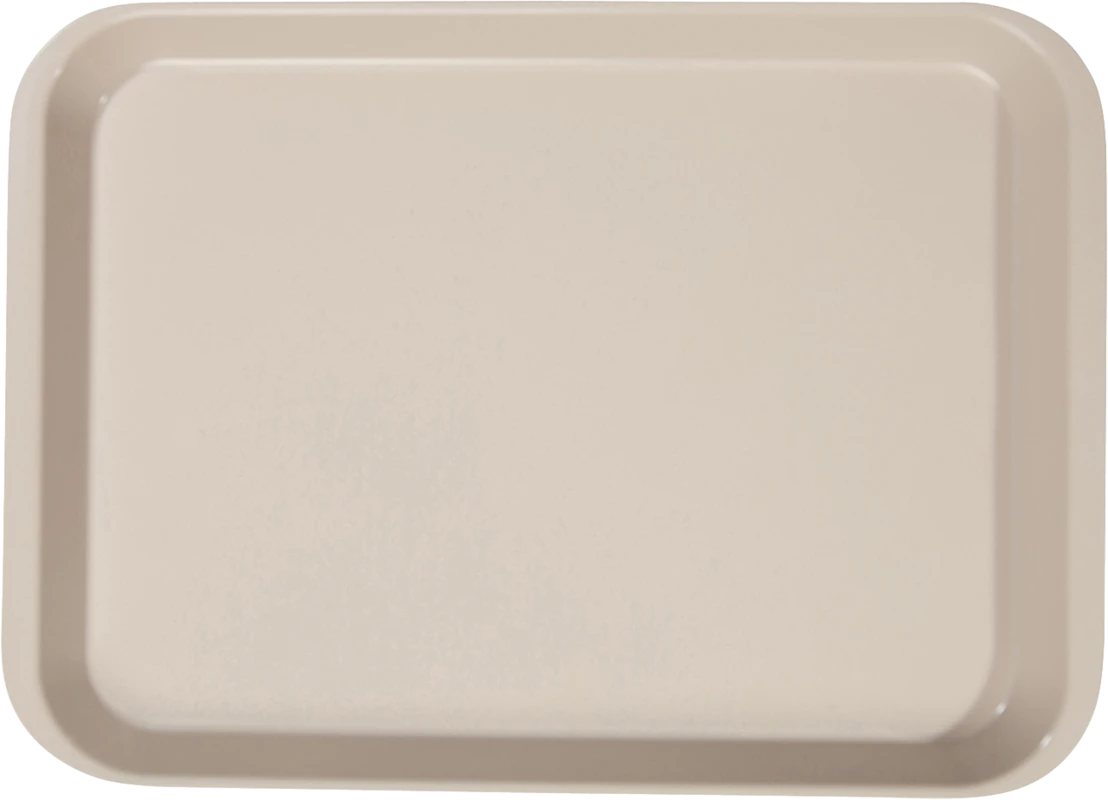 B-Lok Tray Stück Tray 34 x 24,5 x 2,2 cm, ohne Einteilung beige