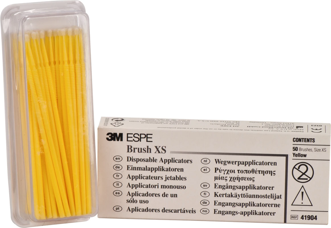 Adper™ Prompt Applikatoren Packung 50 Stück gelb, XS fein
