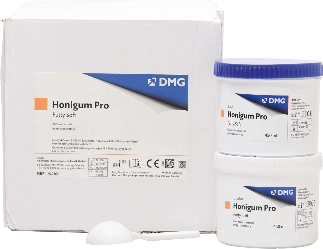 Honigum Pro Putty Packung 8 x 450 ml Dose Soft