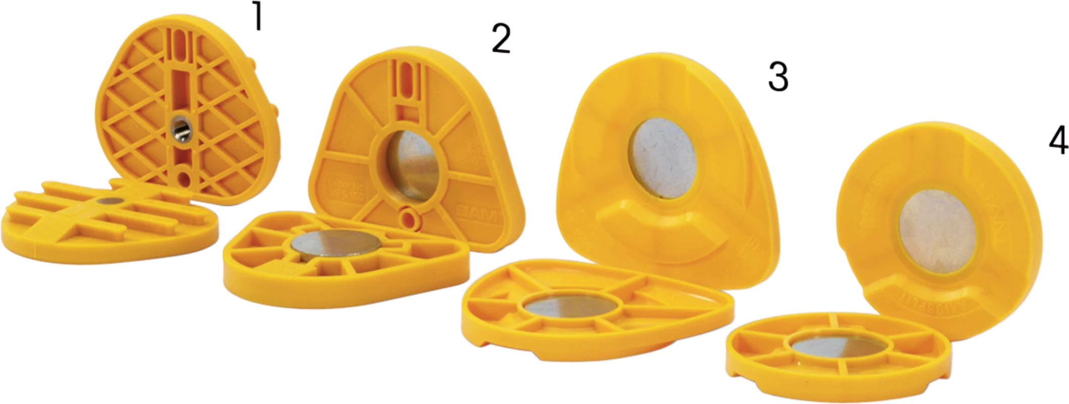 Artikulator Montageplatten Packung 20 Stück rund, für AXIOSPLIT