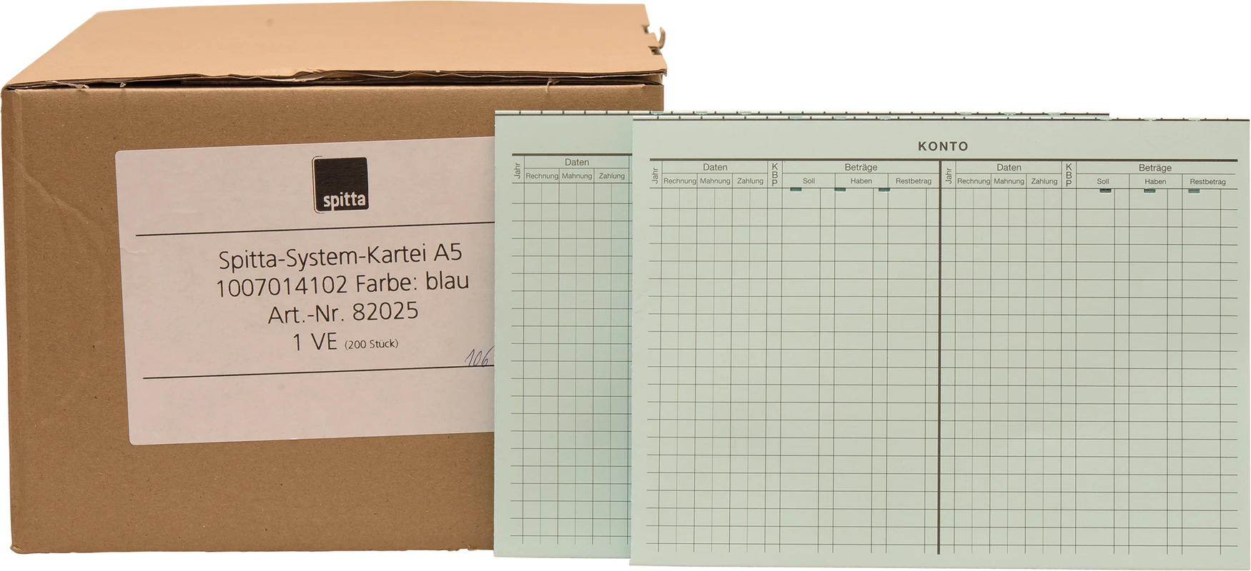 System Karteikarten A5 Spitta Verlag