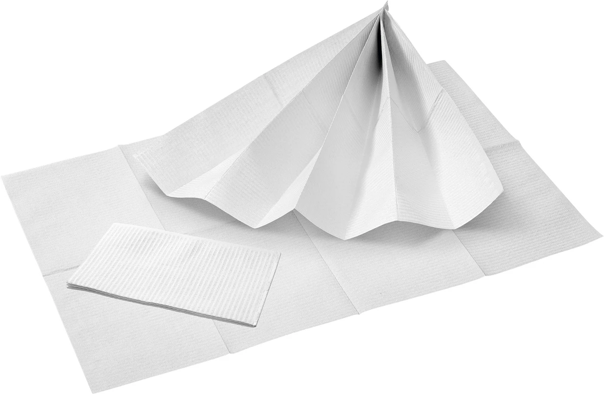 TOP SAFE Patientenservietten Karton 10 x 50 Stück weiß, 33 x 45 cm, 2-lagig