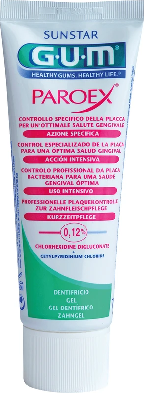 GUM® PAROEX® 0,12 % Zahngel Tube 75 ml
