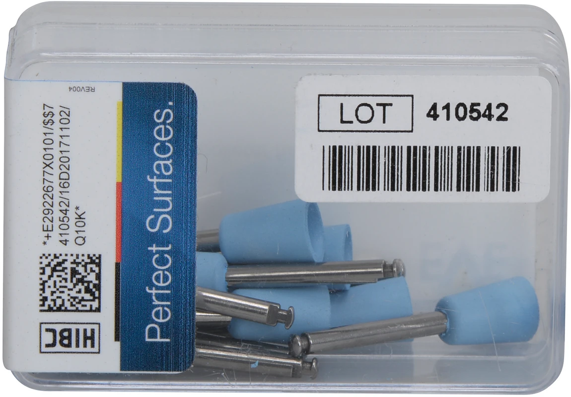 EVE COMPOSOFT Packung 10 Stück blau mittel, RA, Figur Kelch, 7 x 10 mm