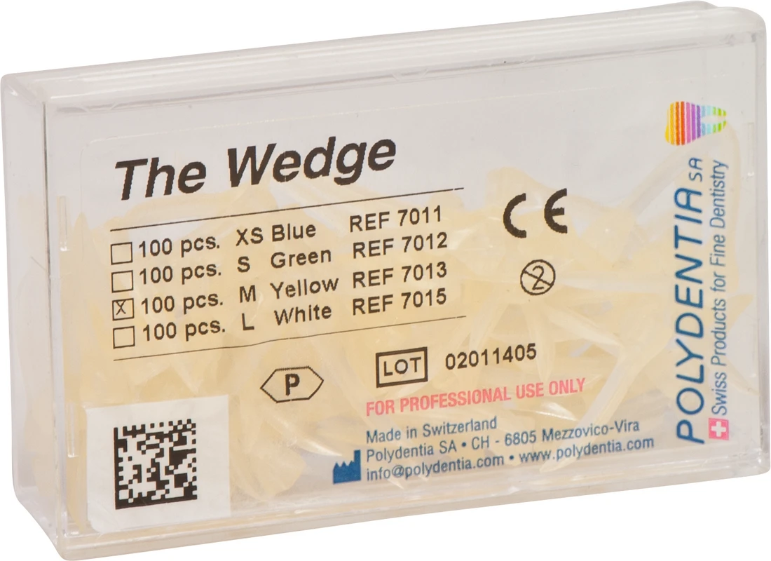The Wedge Packung 100 Stück M