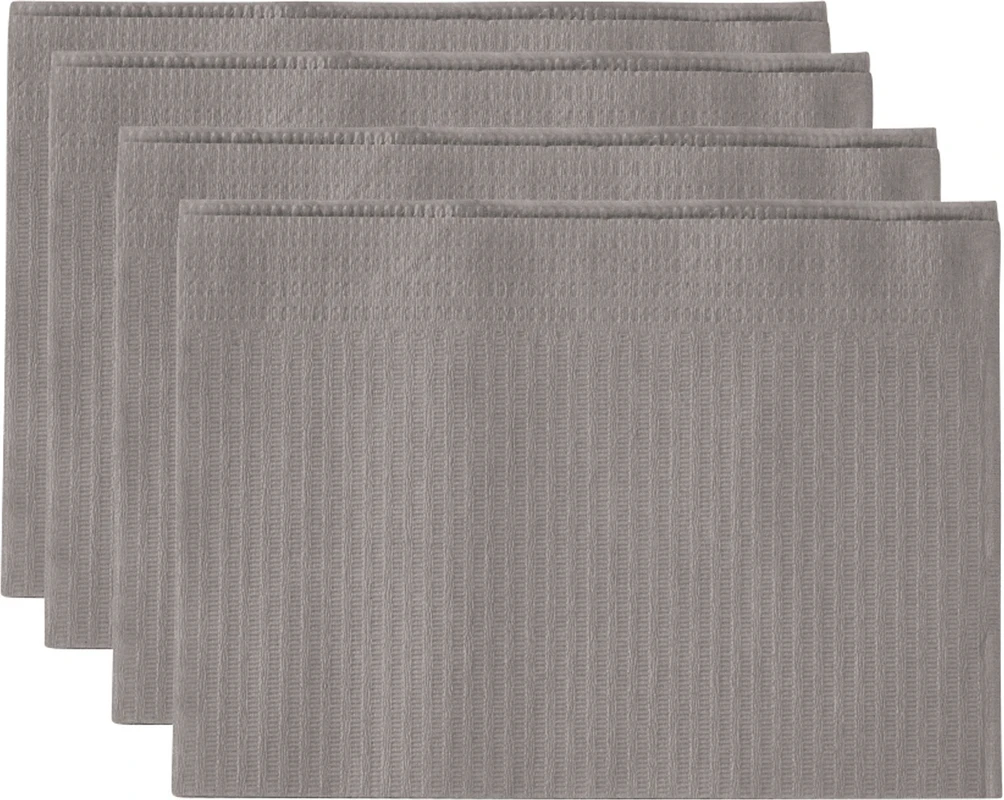 Monoart Towel Up! Pro Patientenservietten Packung 500 Stück platingrau, 33 cm x 45 cm