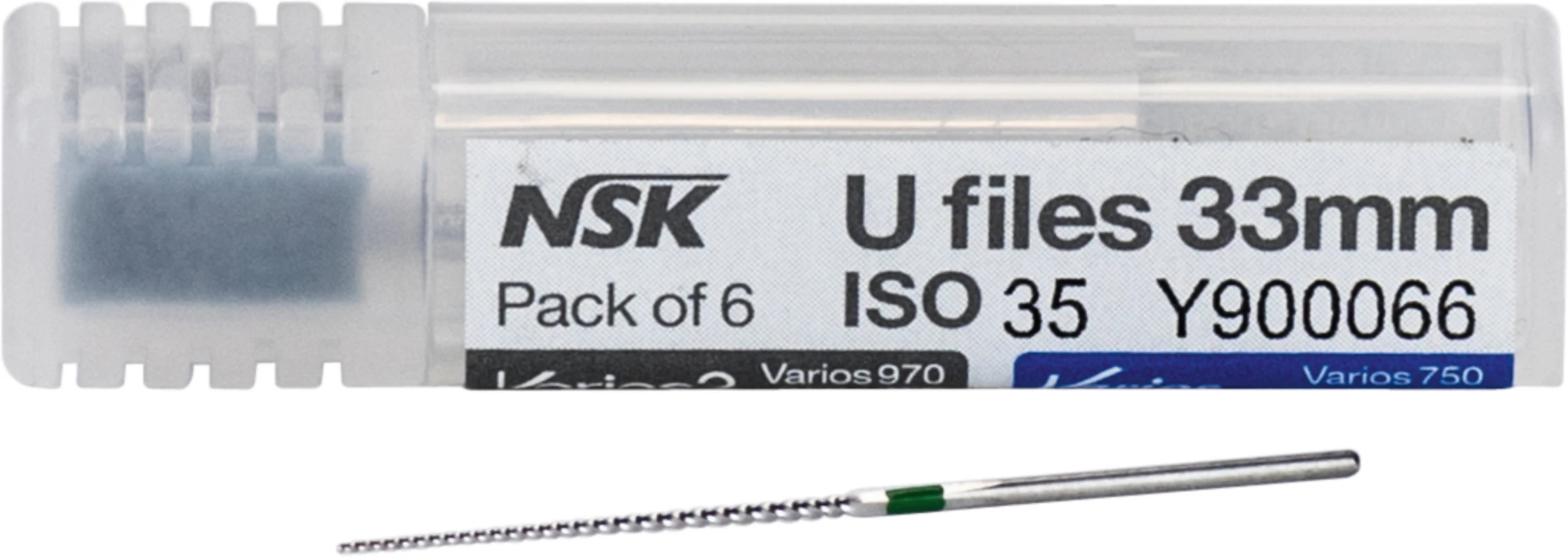Endofeilen Packung 6 Stück 33 mm, ISO 035, für Varios