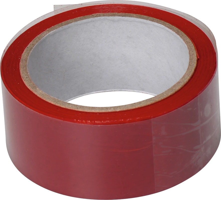 HANEL Occlusions-Folie, doppelseitig 12 µm Rolle 25 m rot, 22 mm breit