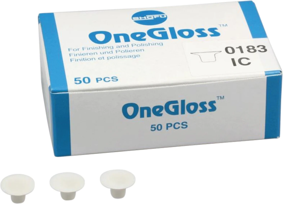 OneGloss™ / OneGloss™ PS + M Packung 50 Polierer IC, unmontiert, ISO 100