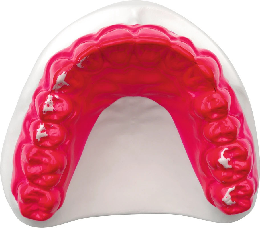 BRUX CHECKER® Packung 10 Stück rot, Ø 120 mm, Stärke 0,1 mm BRUX CHECKER® SCHEU-DENTAL
