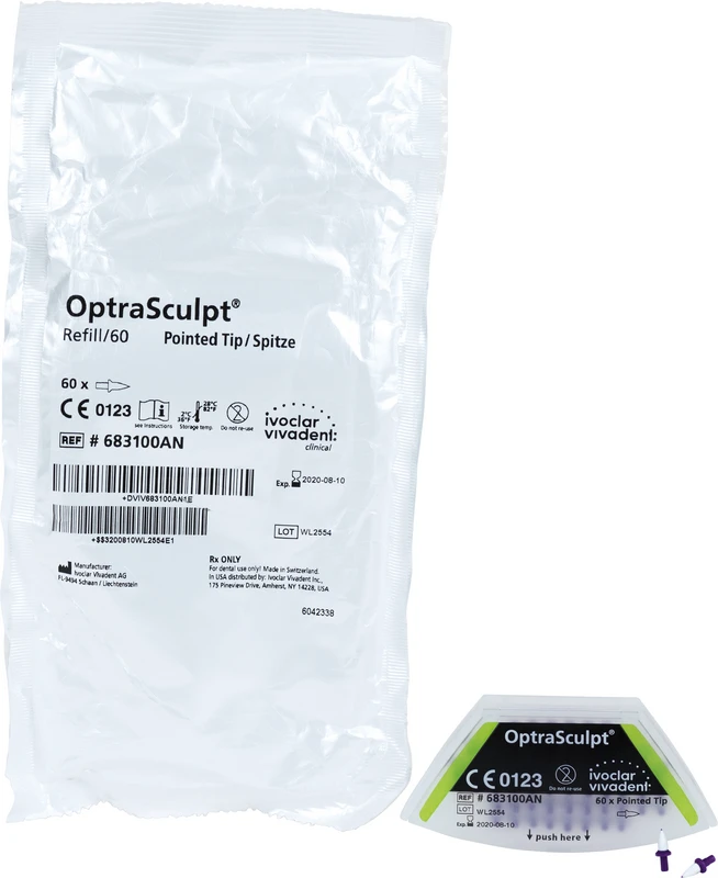 OptraSculpt® Next Generation Packung 60 Ansätze Spitze