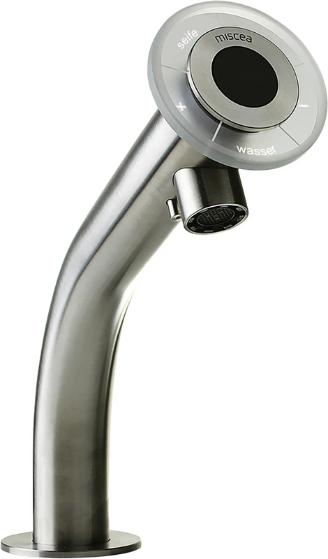 miscea CLASSIC Armatur Stück Tischauslauf Chrom, für Flasche